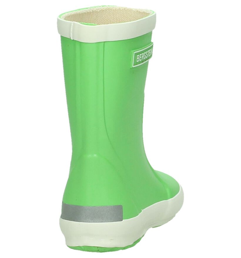 Bergstein Bottes de pluie en Jaune pour filles, garçons (280577) - pour semelles orthopédiques