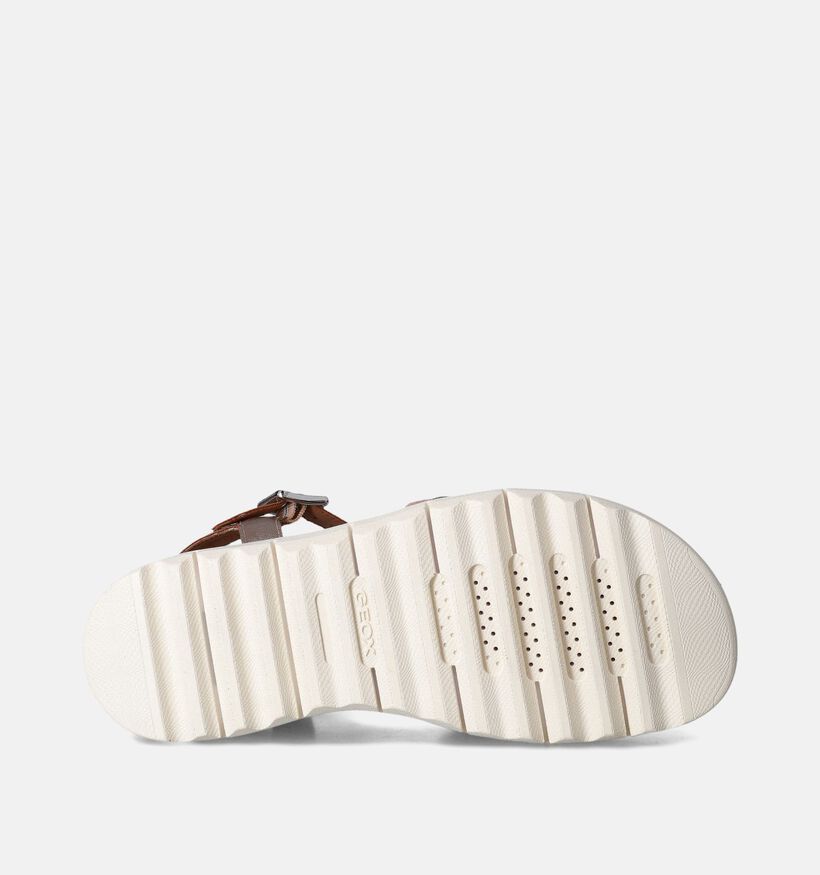 Geox Xand 2.1S Sandales en Or pour femmes (351699)