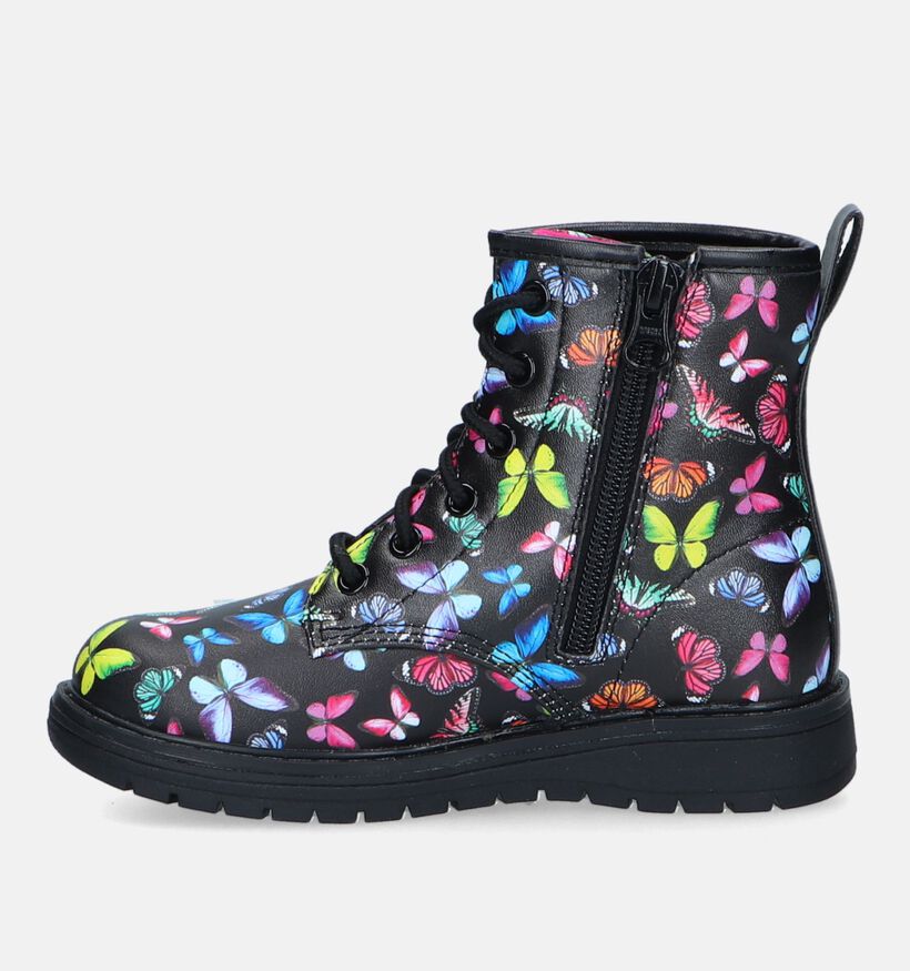 Skechers Gravlen Butterfly Squad Zwarte Boots voor meisjes (327980)