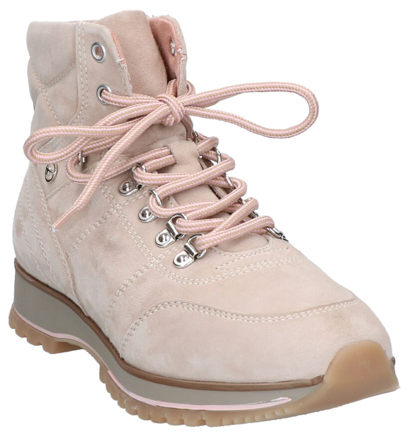 Tamaris Bottines en Taupe en nubuck (262743)