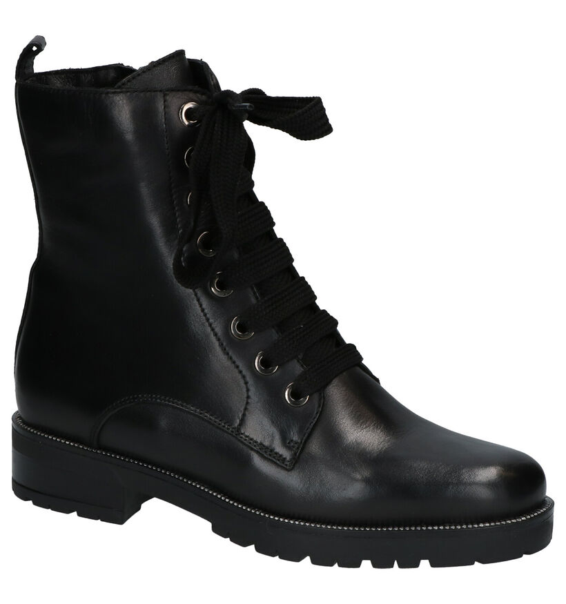 Gosh Bottines en Noir en cuir (253043)