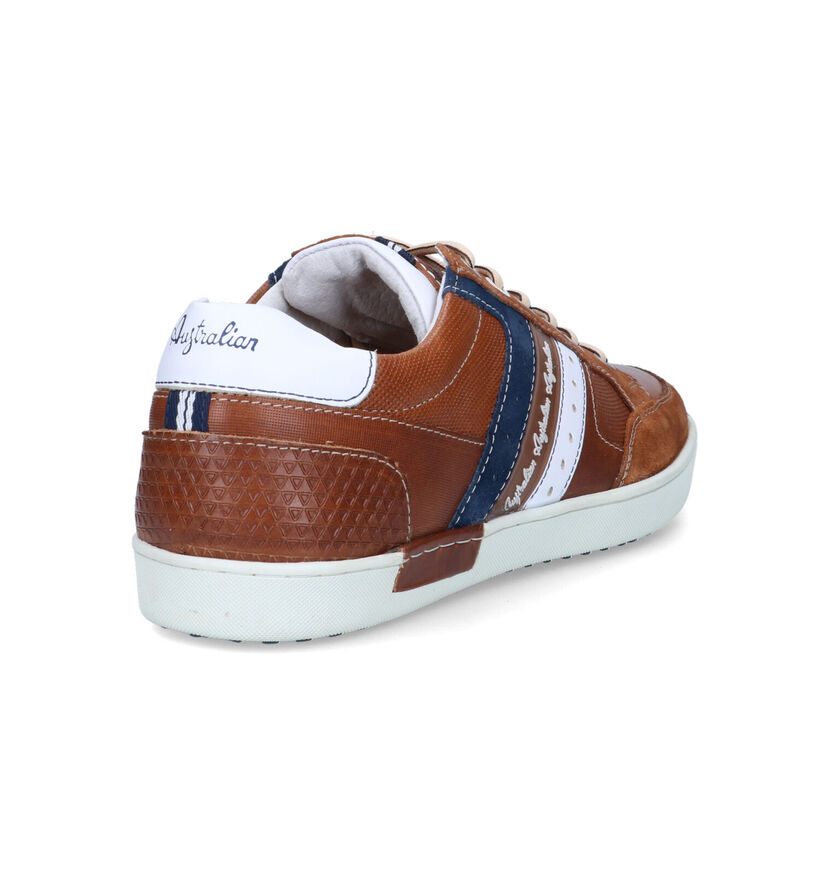 Australian Nothingham Chaussures à lacets en Bleu pour hommes (337777) - pour semelles orthopédiques