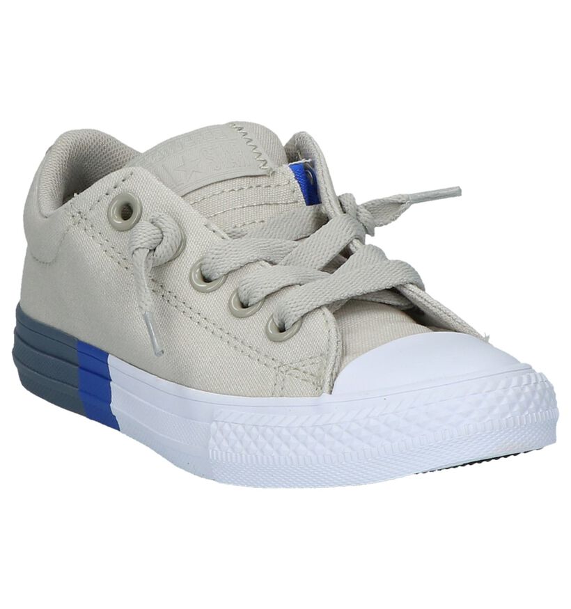 Converse Baskets basses en Gris clair en textile (210281)