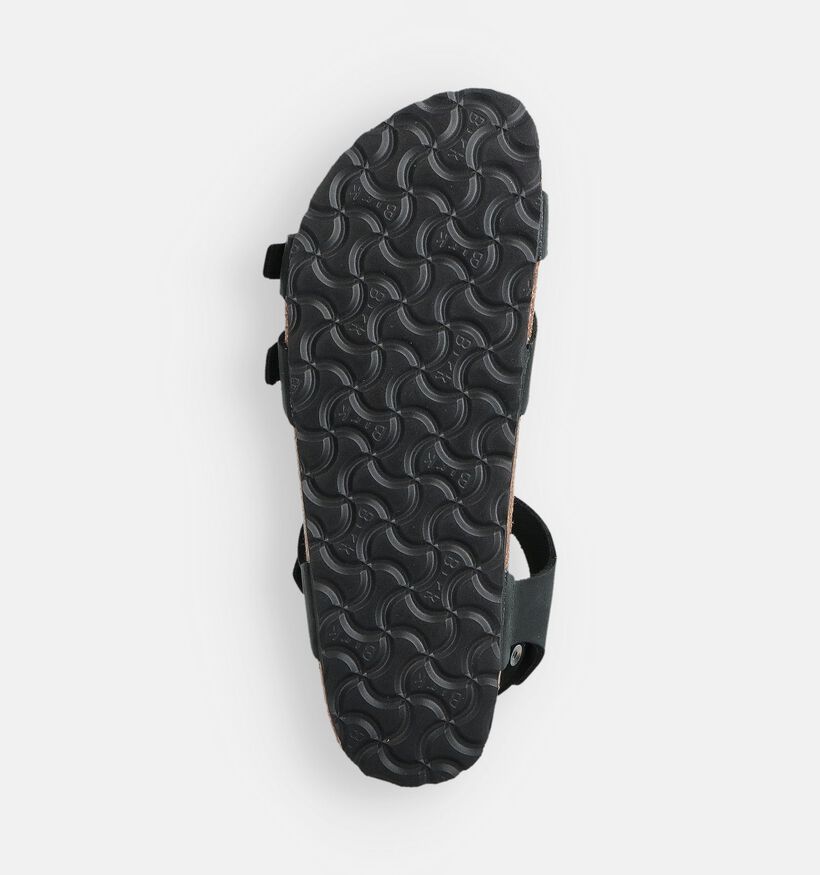 Birkenstock Kumba Natural Leather Sandales en Noir pour femmes (368222)