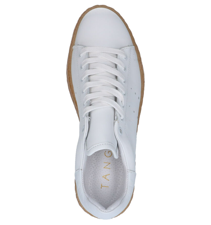 Tango Bibi Chaussures basses en Blanc en cuir (275185)