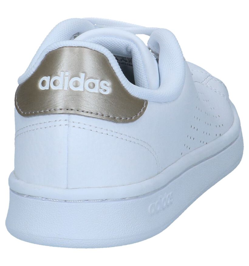 adidas Advantage CL Witte Sneakers in kunstleer (237075)