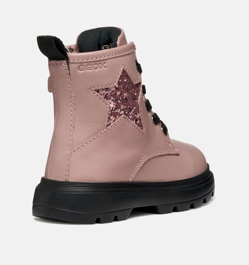 Geox Kiddartah Chaussures hautes en Rose Geox Kiddartah Chaussures hautes en Rose pour filles (361936) - pour semelles orthopédiques