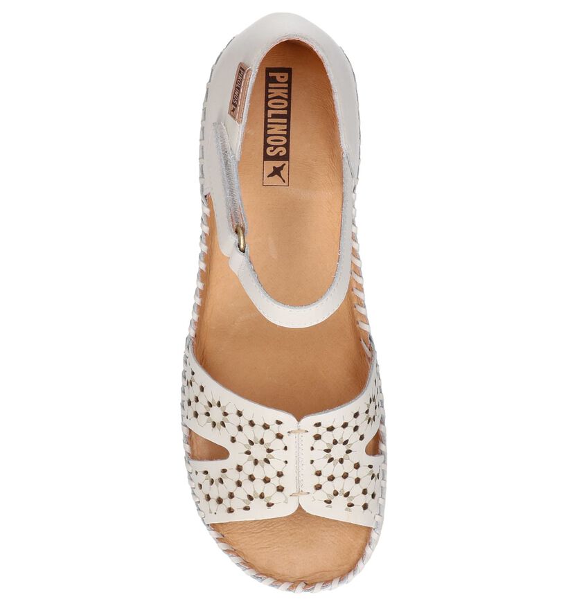 Pikolinos Sandales à talons en Beige clair en cuir (256426)