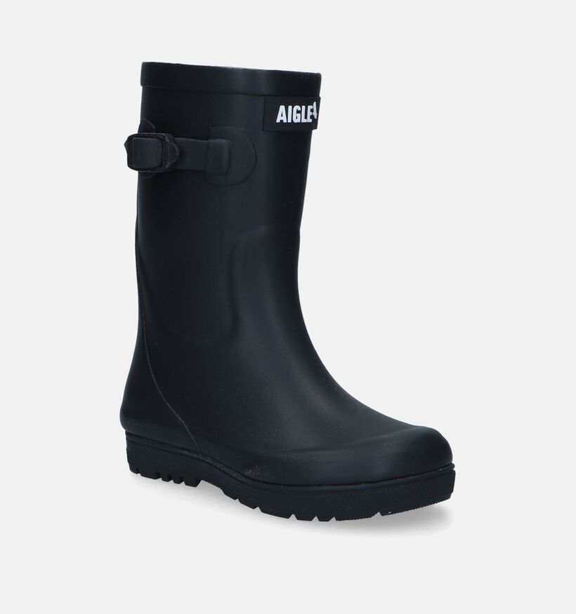 Aigle Woodypop 2 Bottes de pluie en Bleu pour garçons (303654) - pour semelles orthopédiques