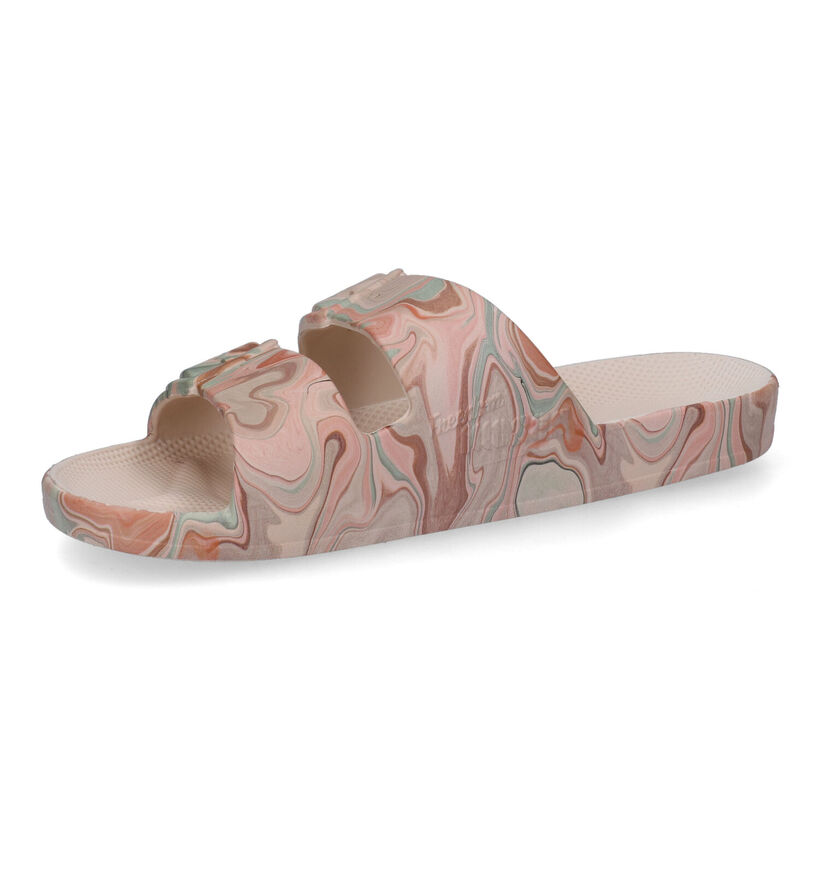 Freedom Moses Basic Nu-pieds en Or rose pour femmes (323019)