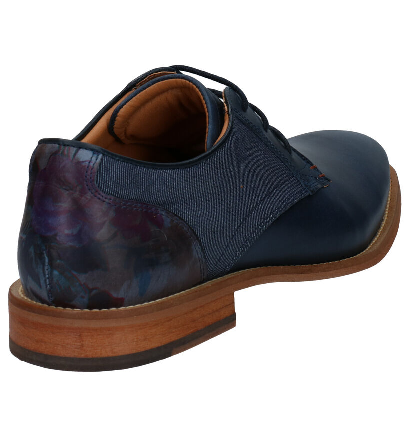 Bullboxer Chaussures classiques en Bleu foncé en textile (286574)