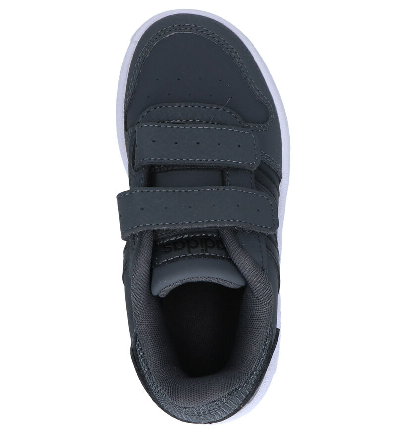 adidas Hoops Baskets en Noir en simili cuir (290778)