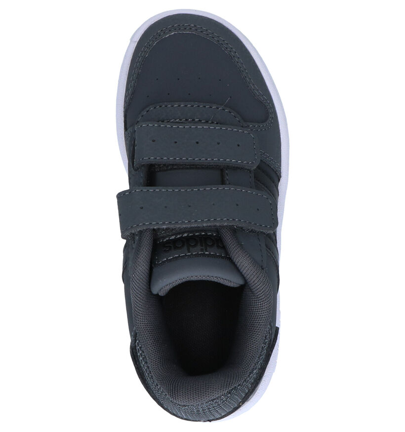 adidas Hoops Zwarte Sneakers in kunstleer (290778)