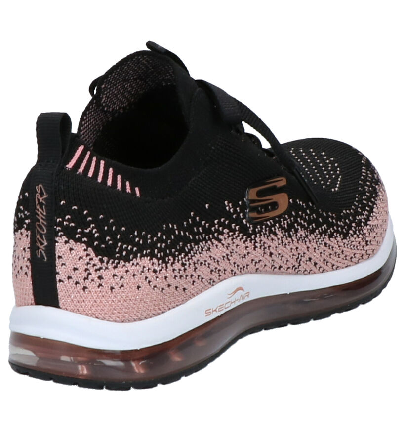 Skechers Sneakers Zwart in stof (264486)