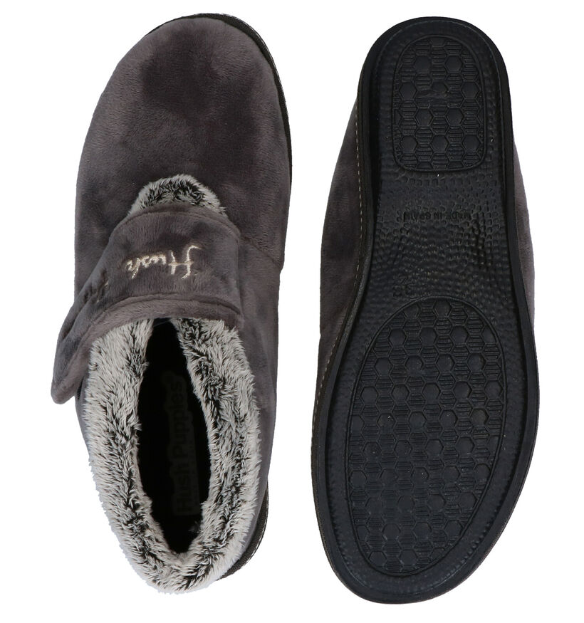 Hush Puppies Cyrilo Grijze Hoge pantoffels voor dames (345566)