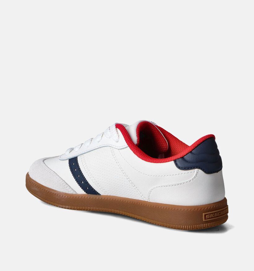 Skechers Zigger Street Witte Sneakers voor jongens (361588)