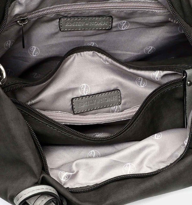 Emily & Noah Elke Blauwe Shopper tas met rits voor dames (340657)