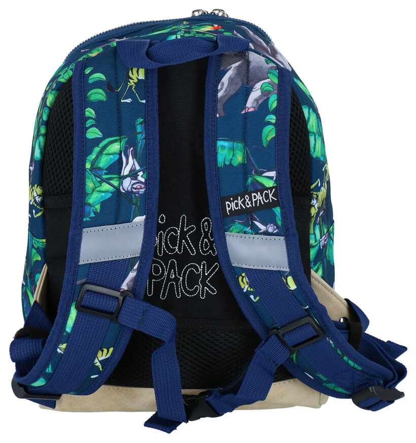 Pick & Pack blauwe rugzak in kunstleer (293461)