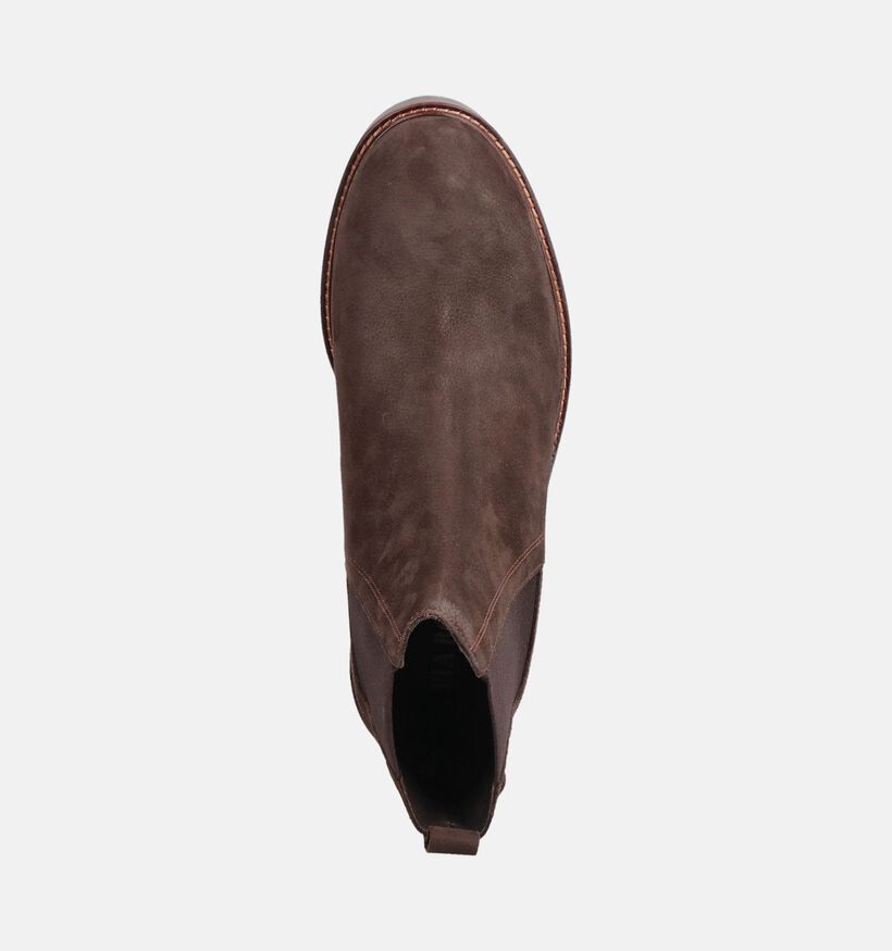 Via Borgo Halloween Donkerbruine Boots Chelsea voor heren (378510)