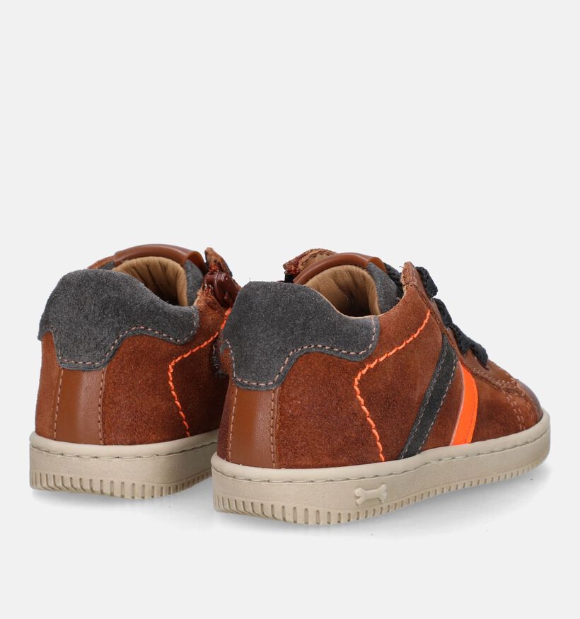 STONES and BONES Nepo Cognac Babyschoenen voor jongens (329444) - geschikt voor steunzolen