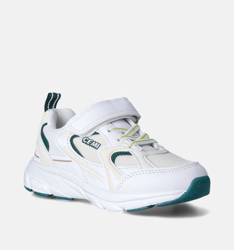 CEMI Witte Velcroschoenen voor jongens (354449)