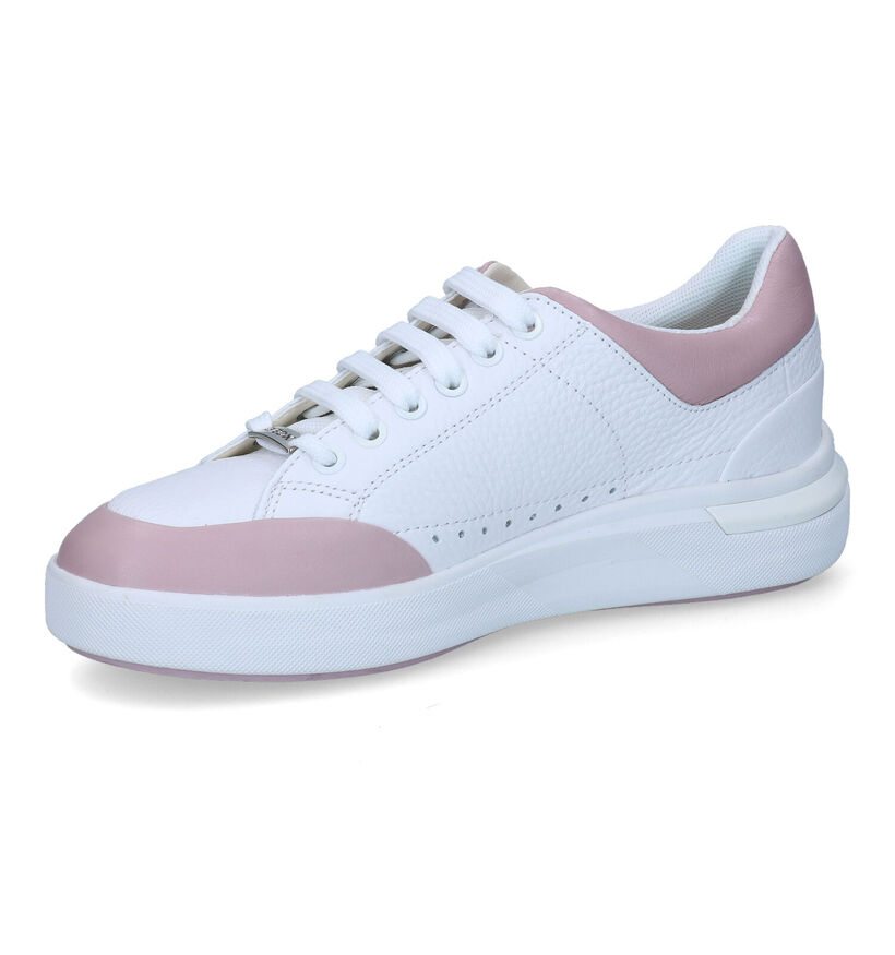 Geox Dalya Chaussures à lacets en Blanc pour femmes (303524) - pour semelles orthopédiques