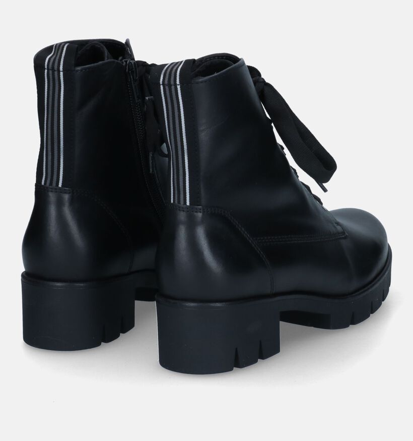 Gabor Best Fitting Bottines en Noir en cuir (312438)