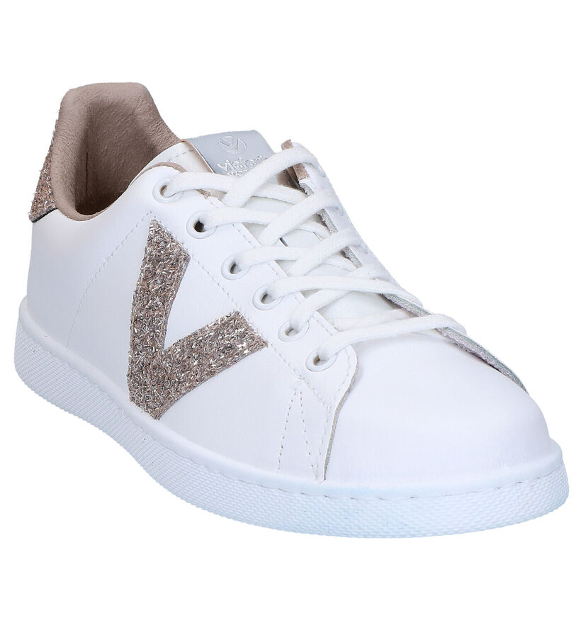 Victoria Baskets casual en Blanc en cuir (275073)