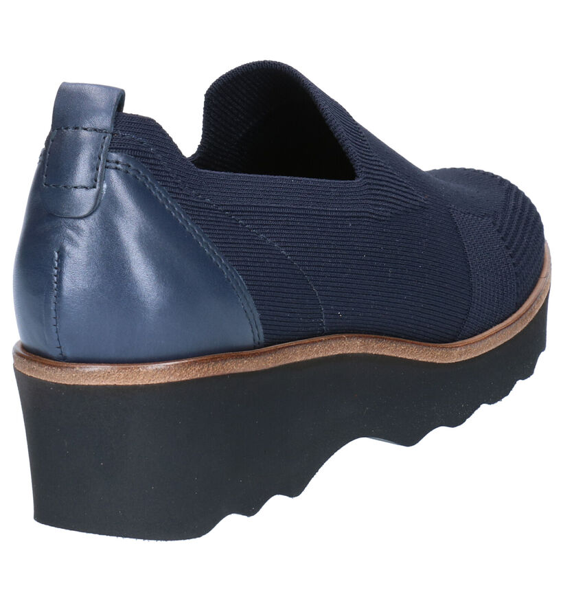 Best Fitting Chaussures slip-on en Bleu foncé en textile (275214)