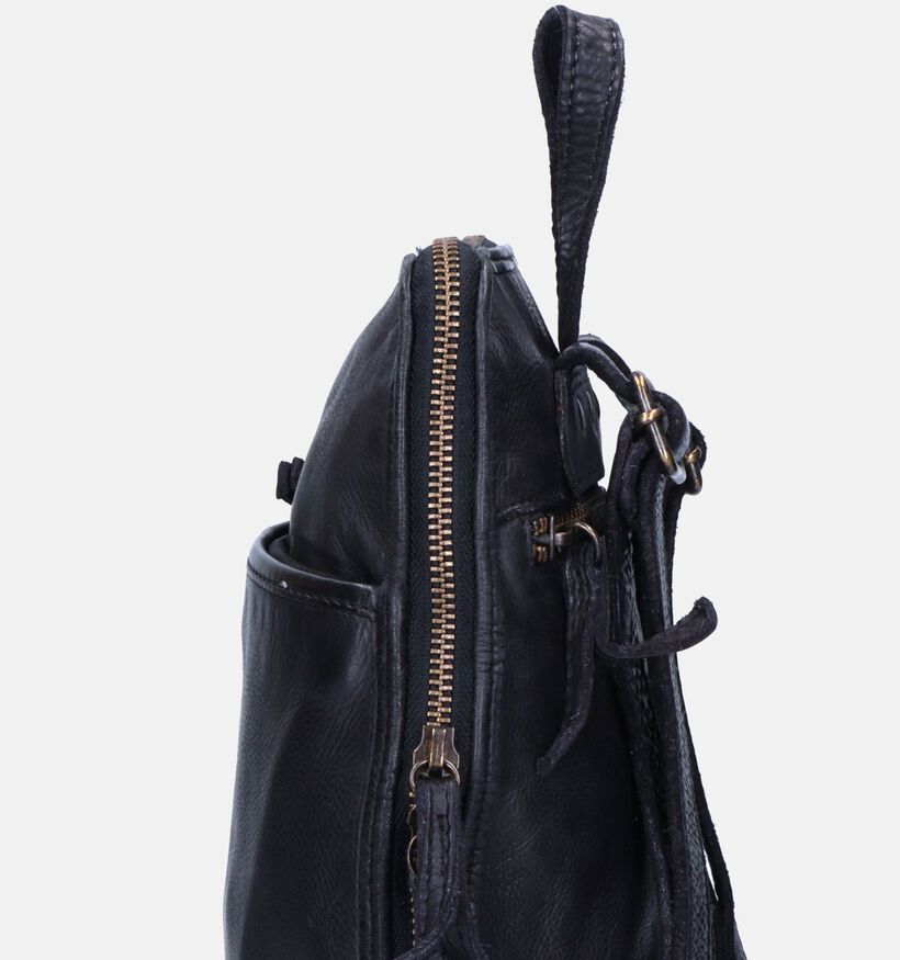 Bear Design Sac à dos en noir pour femmes (350800)