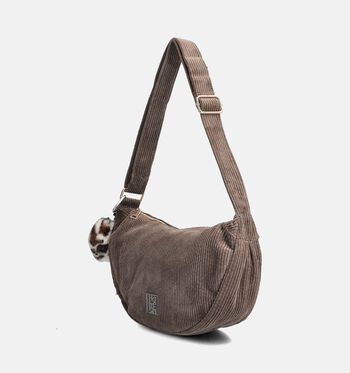 Refresh Crossbody tassen Zwart/Taupe