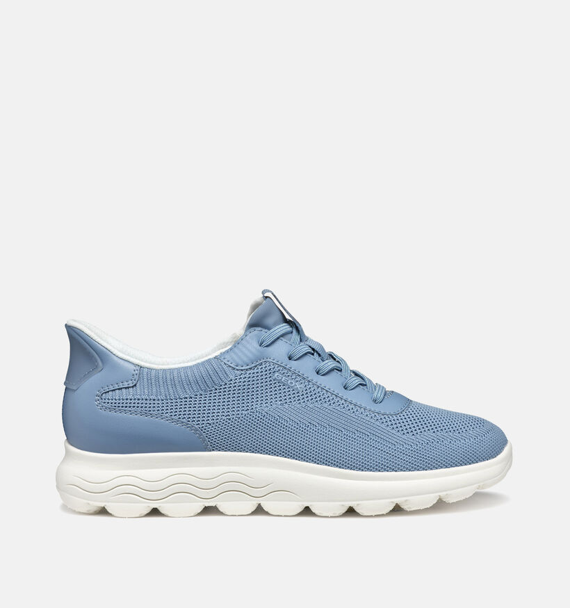 Geox Spherica Plus Blauwe Slip-on Sneakers voor dames (368159) - geschikt voor steunzolen