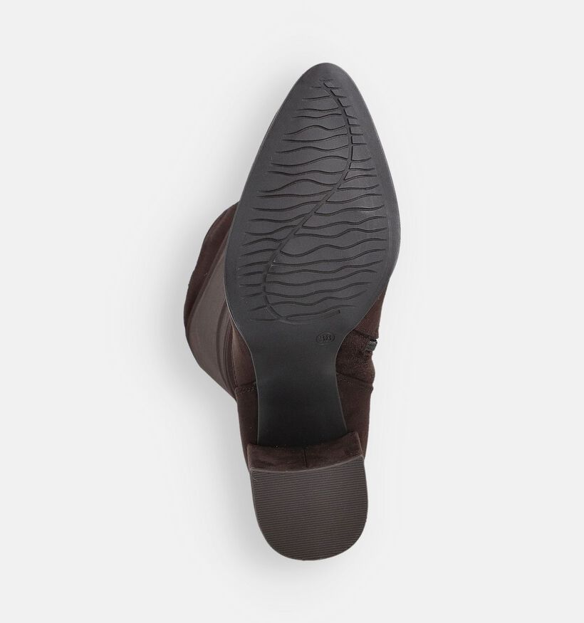 Marco Tozzi Bottes hautes en Brun foncé pour femmes (365021)
