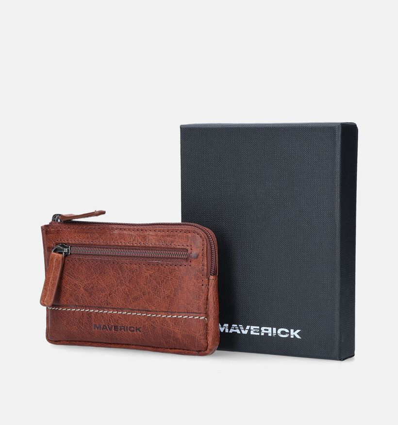 Maverick Cognac Geldbeugel voor heren (358829)