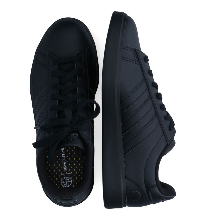 adidas Grand Court 2.0 Baskets en Noir pour hommes (311411) - pour semelles orthopédiques