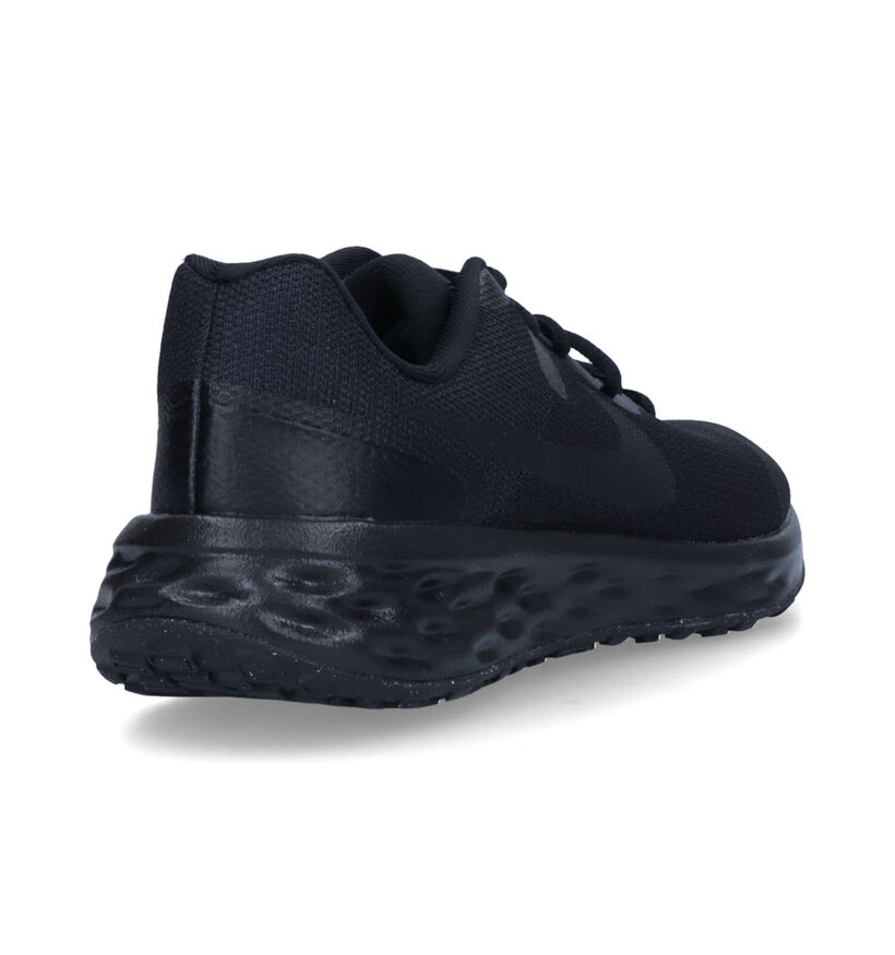 Nike Revolution 6 GS Zwarte Sneakers voor meisjes, jongens (325357)