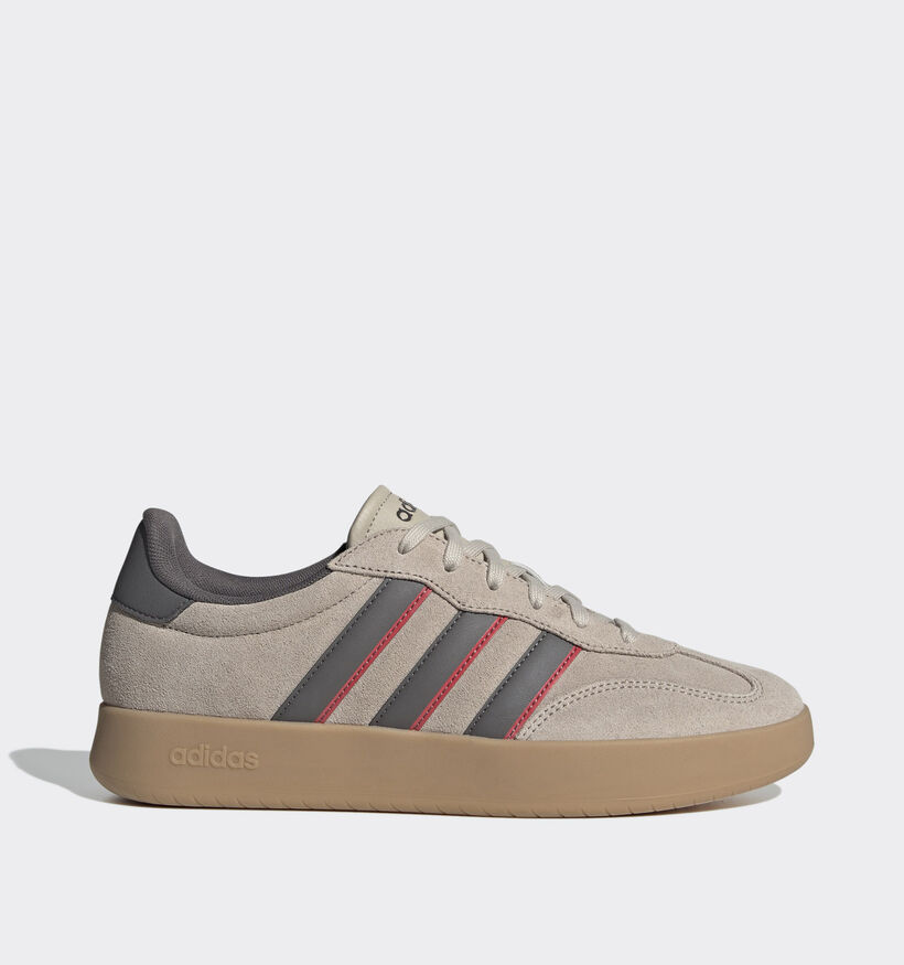 adidas Barreda Baskets en Beige pour garçons, hommes (350205) - pour semelles orthopédiques
