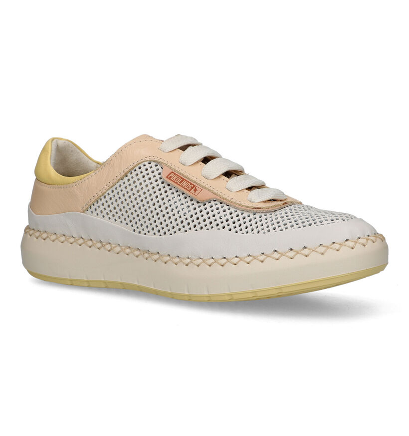 Pikolinos Mesina Ecru Sneakers voor dames (323312)