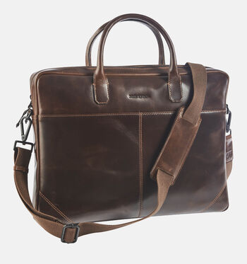 Maverick Laptoptassen Bruin