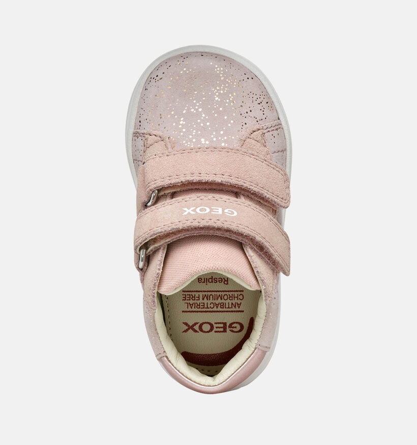 Geox Biglia Chaussures pour bébé en Rose pour filles (353811) - pour semelles orthopédiques