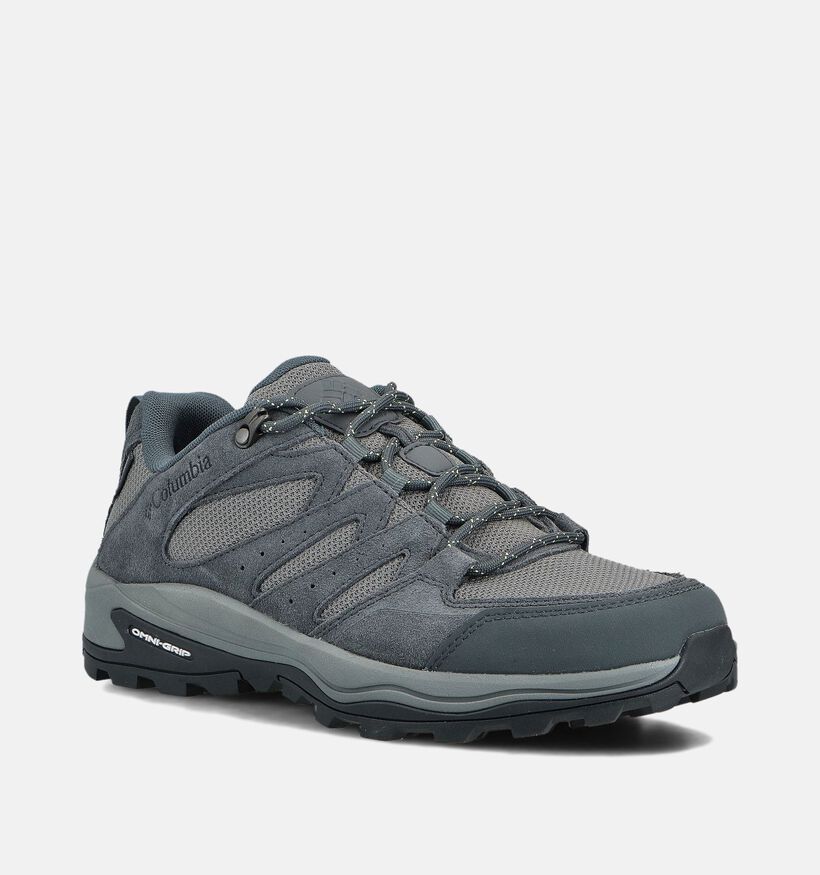 Columbia Redmond IV Low Waterproof Chaussures de randonnée en Gris pour hommes (359516) - pour semelles orthopédiques