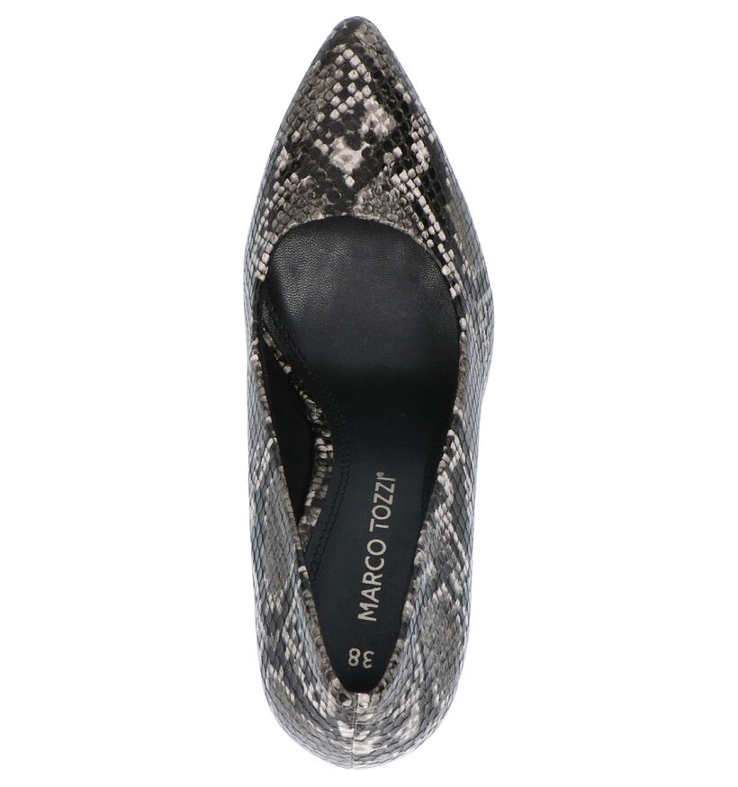 Marco Tozzi Grijze Pumps in kunstleer (257224)