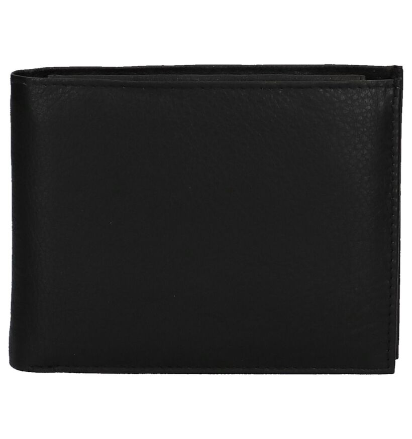 Euro-Leather Zwarte Portefeuille in leer (310412)