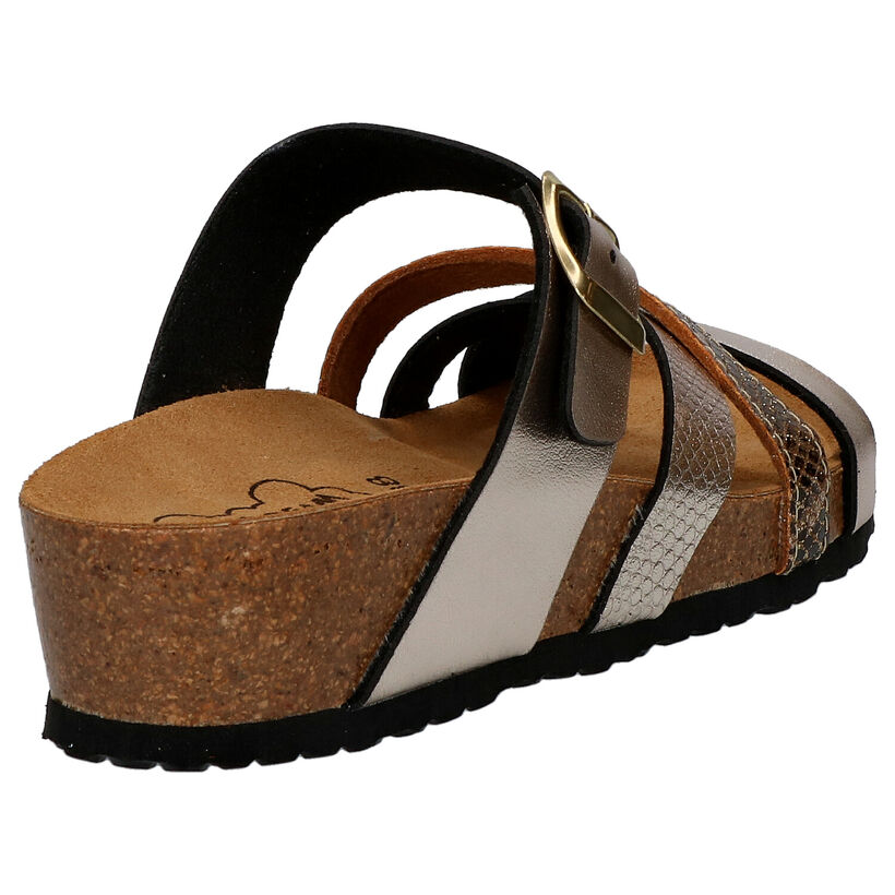 Bio Dream Gouden Slippers in kunstleer (266160)