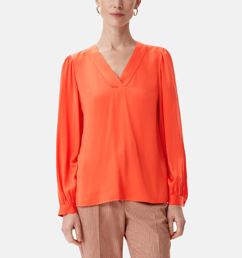 comma Blouse en Orange pour femmes (334790)