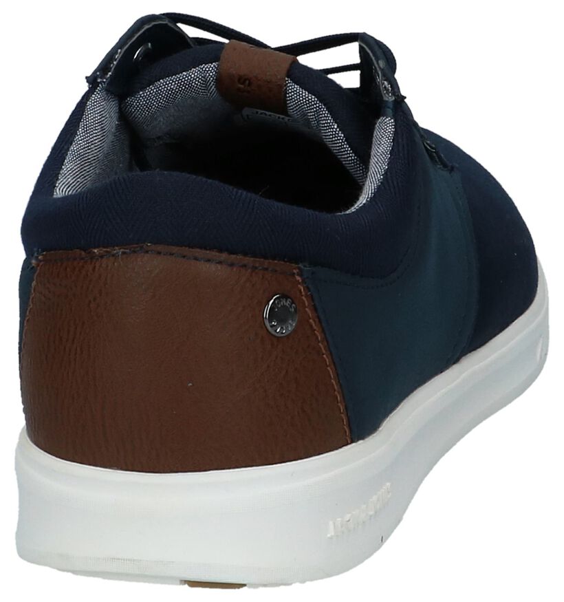 Jack & Jones Chaussures basses en Bleu foncé en textile (240952)