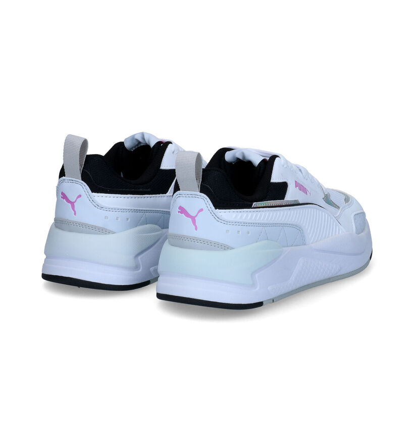 Puma X-Ray Square Baskets en Blanc pour filles (301333) - pour semelles orthopédiques