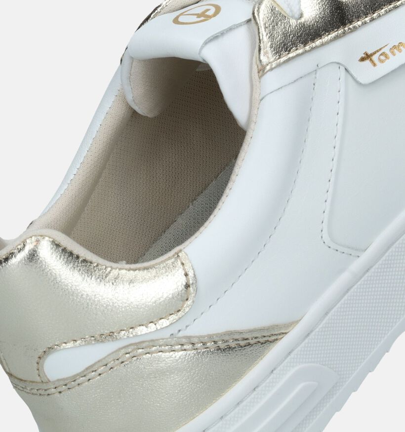 Tamaris Baskets casual en Blanc pour femmes (338332) - pour semelles orthopédiques