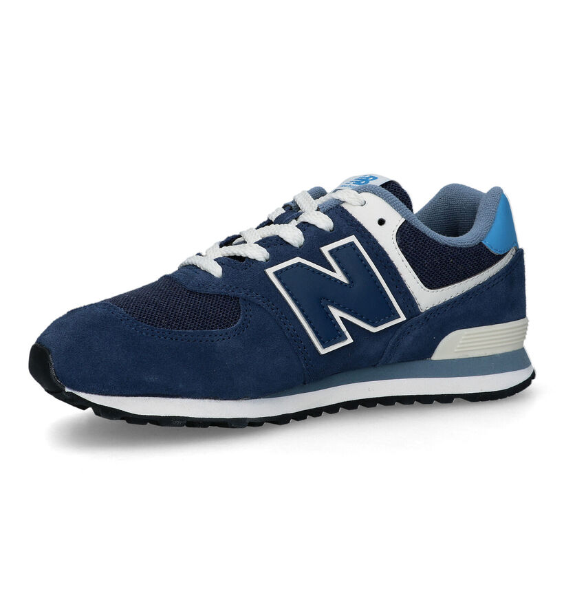New Balance GC 574 Baskets en Vert pour garçons (319262)