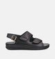 G-Comfort Sandales en Noir pour hommes (368946) - pour semelles orthop&eacute;diques